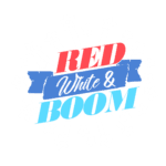 Red, White, and Boom Logo